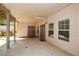 Exterior patio space with access to the yard at 110 Mountain Laurel Ct, Canton, GA 30114