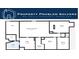 Detailed floor plan showing layout of rooms, including kitchen, living area, bedrooms, garage, and bathroom at 111 Oak Grove Rd, Temple, GA 30179