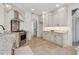 Stylish kitchen featuring stainless steel appliances, ample cabinet space, and granite countertops at 6230 Hampton Highlands Dr, Cumming, GA 30041