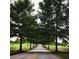 Scenic street view with tree-lined road leading to a beautiful golf course and community at 6230 Hampton Highlands Dr, Cumming, GA 30041