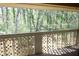 Private balcony with views of lush green trees at 2211 Surrey Se Ct, Marietta, GA 30067