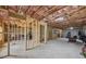 Unfinished basement providing versatile space for customization with exposed ceiling and concrete flooring at 3878 Amicus Dr, Buford, GA 30519
