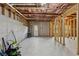 Unfinished basement awaiting personal touches, offering generous square footage and potential for various uses at 3878 Amicus Dr, Buford, GA 30519