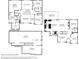 Detailed floor plan showcasing the layout of the home's three levels at 3878 Amicus Dr, Buford, GA 30519