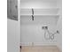 Pantry storage space with shelving and laundry hookups at 5225 Maple Valley Sw Rd, Mableton, GA 30126