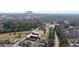 Aerial view showing the property's location relative to Downtown Covington Square at 4121 N Swann St, Covington, GA 30014