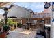 Relaxing back deck with a fire pit, hot tub and a privacy fence, perfect for outdoor living at 4121 N Swann St, Covington, GA 30014