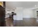 Open floorplan view into the kitchen from the front door at 1275 Calhoun Ave, Atlanta, GA 30344