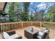 Spacious back deck featuring cozy seating, great for enjoying the outdoors at 3632 Glen Mora Drive, Decatur, GA 30032