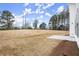 This partially-shaded backyard has fresh sod, and is ready for your personal touch at 5010 Hyde Way, Cumming, GA 30040