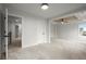 Spacious bonus room with luxury ceiling, a view to the hallway and plush carpeting at 5010 Hyde Way, Cumming, GA 30040