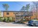 Rear exterior view featuring a private deck and outdoor space, perfect for relaxing at 1010 Scott Blvd # D8, Decatur, GA 30030