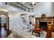 Open-concept living room showcases a stone fireplace, built-in cabinet, and a comfortable seating area at 172 Knightwood Point, Acworth, GA 30101