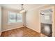 Cozy dining room with natural light, tiled floors, and access to other rooms at 3701 Rainbow Cir, Snellville, GA 30039