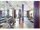 Fitness center features weights, treadmills and other exercise equipment at 390 17Th Nw St # 5031, Atlanta, GA 30363
