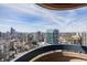 Beautiful city view overlooking buildings with modern architecture from a high vantage point, blue sky at 75 14Th Ne St # 3830, Atlanta, GA 30309