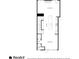 Main floor plan featuring living room, kitchen, dining area and bath at 103 Birch St, Decatur, GA 30030