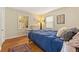 Cozy bedroom with hardwood floors, lots of natural light, and neutral walls at 1277 Mcpherson Se Ave, Atlanta, GA 30316