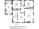Detailed floor plan showcasing the layout of this home with living room, bedrooms, kitchen, dining and bathrooms at 1277 Mcpherson Se Ave, Atlanta, GA 30316