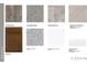 Samples of flooring, carpet, counter tops, cabinets, and tile for customizing your new home at 217 Groveton Ct, Euharlee, GA 30145