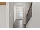 Entryway featuring plank flooring, with view into the entryway door at 313 Skye Ln # 49, Cartersville, GA 30121