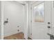 Neat mudroom with practical door and storage at 4179 Hanes Dr, Decatur, GA 30035
