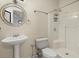 Bathroom featuring a sink, toilet, and stand-up shower at 3655 Autumn Ridge Pkwy, Marietta, GA 30066