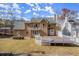 Exterior home view showcasing the deck and backyard at 3655 Autumn Ridge Pkwy, Marietta, GA 30066