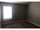 This bedroom is brightly lit and features simple and modern design at 849 Arbor Crowne Dr, Lawrenceville, GA 30045