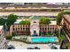 Enjoy aerial views of the property's pool and amenities, with easy access to transportion at 170 Boulevard Se # H523, Atlanta, GA 30312
