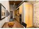 Contemporary kitchen design featuring natural wood cabinetry, open shelving, and stainless steel appliances at 170 Boulevard Se # H523, Atlanta, GA 30312