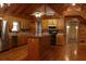 Bright kitchen with wood cabinets, stainless steel appliances, and island at 512 E Valley Ne Rd, Rydal, GA 30171