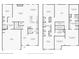 Detailed floor plan showcasing the layout of the home's living spaces and bedroom locations at 939 Brittfield Way, Loganville, GA 30052