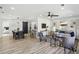 Open-concept living area with modern decor, stylish furnishings, and plenty of natural light at 863 Birch St, Forest Park, GA 30297