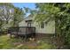 Exterior home view with backyard wooden deck and door access at 3020 Harold Se Ave, Atlanta, GA 30316