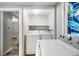 Laundry room with washer, dryer and shelf at 3020 Harold Se Ave, Atlanta, GA 30316