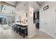 Modern kitchen with an island, stainless steel appliances, and an open layout perfect for entertaining at 923 Peachtree Ne St # 930, Atlanta, GA 30309