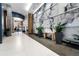 Modern lobby with artistic wall design and contemporary seating at 923 Peachtree Ne St # 930, Atlanta, GA 30309