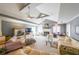 Bright living room featuring a fireplace and neutral decor at 4751 Bill Cheek Rd, Auburn, GA 30011