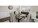 Elegant dining room with stylish furnishings and wainscoting at 7178 Cavender Sw Dr, Atlanta, GA 30331