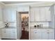 Large pantry with custom shelving and lots of storage space at 1116 Heatherland Dr, Marietta, GA 30066
