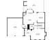 Floor plan showcasing the kitchen, dining room, living room, and garage with deck and breakfast nook at 313 Sable Trace Pass, Acworth, GA 30102