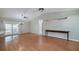 Bright living room featuring hardwood floors, neutral walls, and sliding doors at 115 Heritage Cir, Mcdonough, GA 30253