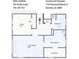 Second level floorplan featuring bedrooms, bathrooms, closets, and water tank layout at 1785 Hammond Woods Sw Cir, Marietta, GA 30008