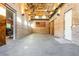 Spacious gym with brick walls, exposed beams, and an American flag at 201 Edwards Brook Ct, Canton, GA 30115