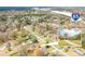Aerial view of neighborhood near Interstate 85, conveniently located near community amenities at 2852 Crabapple Lane, Dacula, GA 30019