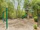 Community playground with swings and slide surrounded by mature trees at 4441 Langdon Se Walk, Smyrna, GA 30080