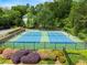 Community tennis courts with lush landscaping at 4441 Langdon Se Walk, Smyrna, GA 30080