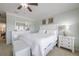 Well-lit bedroom featuring stylish furniture, modern decor, and a relaxing ambiance at 2300 Habersham Marina Rd # 201, Cumming, GA 30041