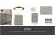 Scullery featuring an undermount stainless steel sink and shaker style cabinets at 295 Pebble Trl, Alpharetta, GA 30009